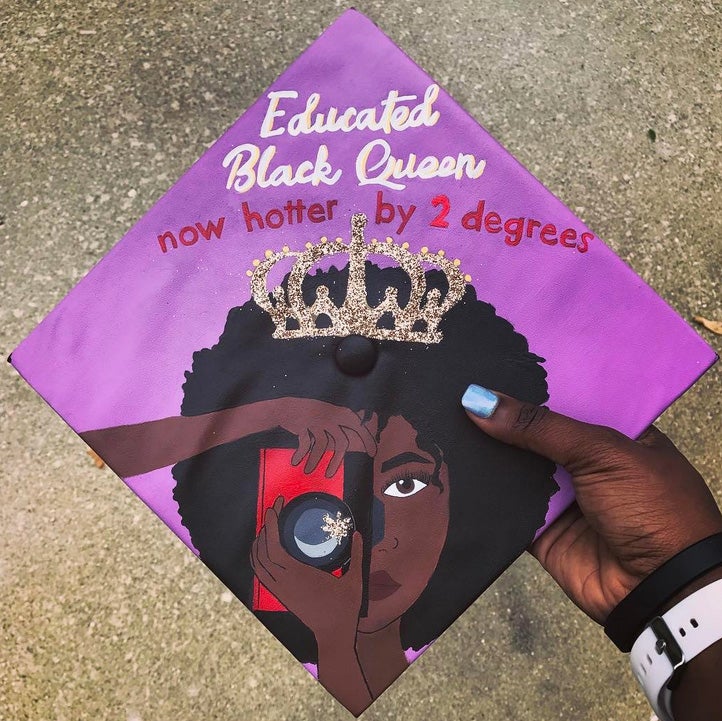 Cheers to Black Grads! 32 Of The Best Graduation Caps We've Seen This Year
